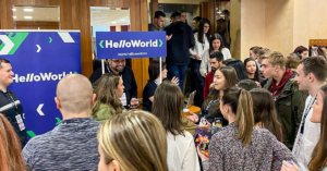 helloworld štand na KSER