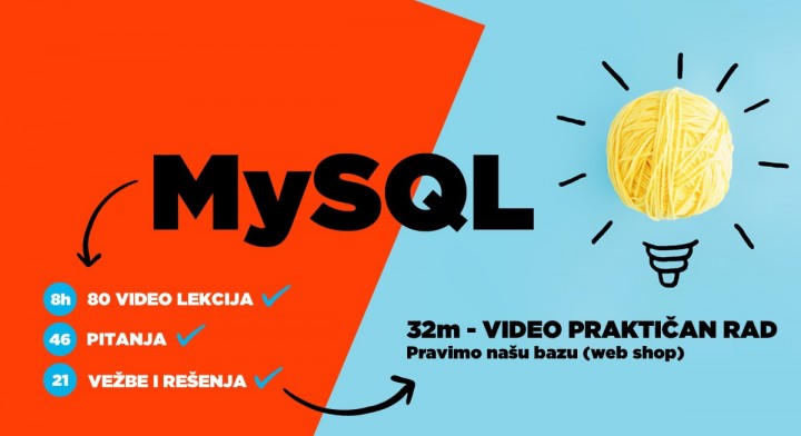 MySQL kurs online / Krojačeva škola