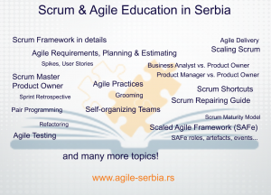 Agile Serbia by Puzzle Software - topics