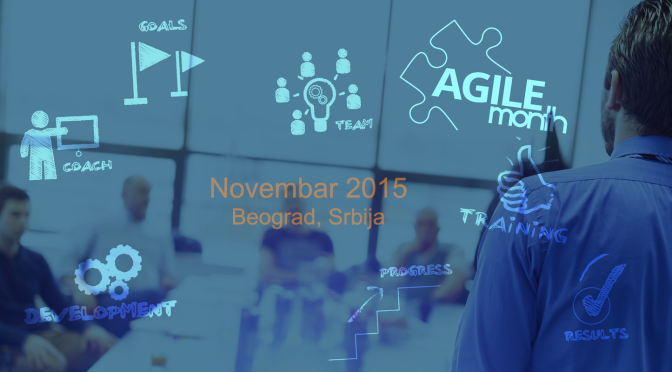AGILE MONTH – specijalizovani treninzi o agilnom razvoju softvera