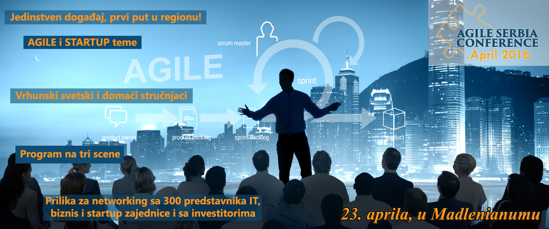 Reasons to come to the 1st Agile Serbia Conference