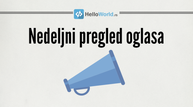 Aktuelni oglasi – Java, Linux, PHP, Python, Frontend i drugi