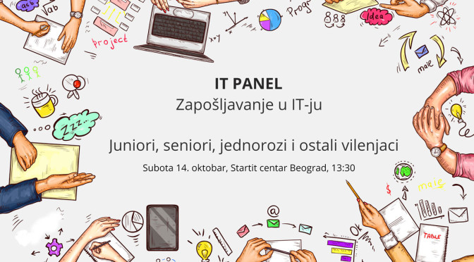 IT čajanka – panel o zapošljavanju u IT-ju