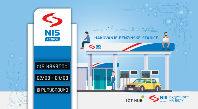 [Hakovanje benzinske stanice]