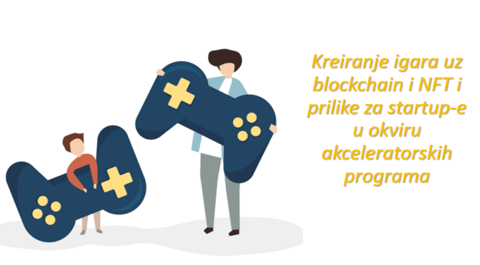 Kreiranje igara uz blockchain i NFT i prilike za startup-e