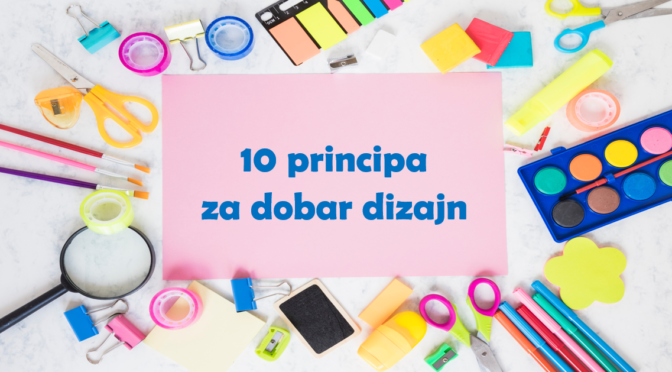 Deset principa za dobar dizajn