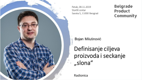 Definisanje ciljeva proizvoda i seckanje "slona"