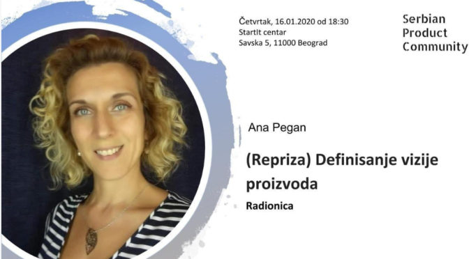 Radionica: Definisanje vizije proizvoda