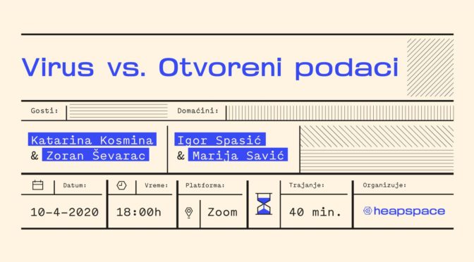 Online meetup “Virus VS Otvoreni podaci”