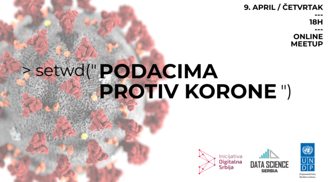 Online meetup: Podacima protiv Korone