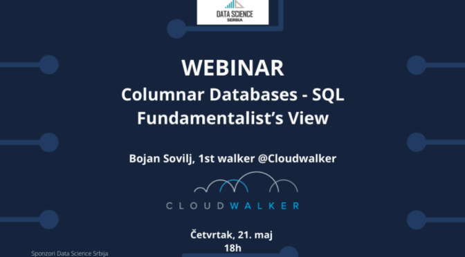 Data Science Srbija Webinar: Columnar Databases