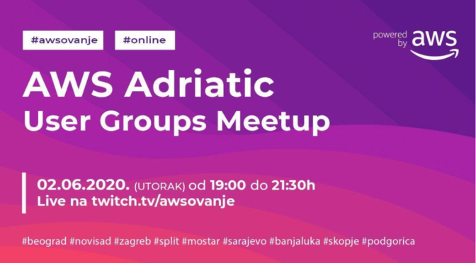 AWS Adriatic User Groups Meetup #1