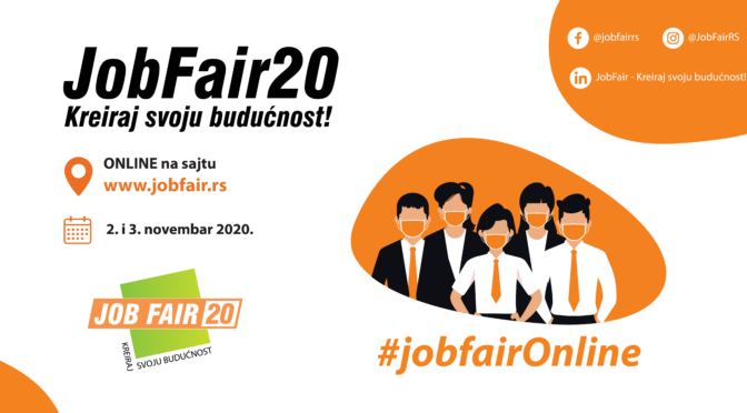 Sajam poslova i praksi „JobFair ─ Kreiraj svoju budućnost!”