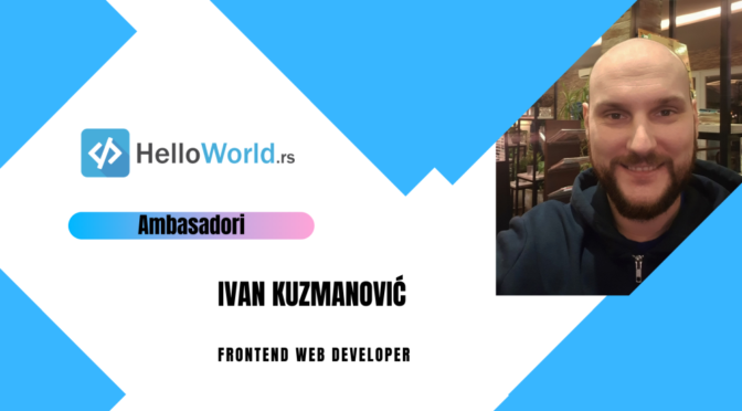 Ivan Kuzmanović, Frontend Web Developer