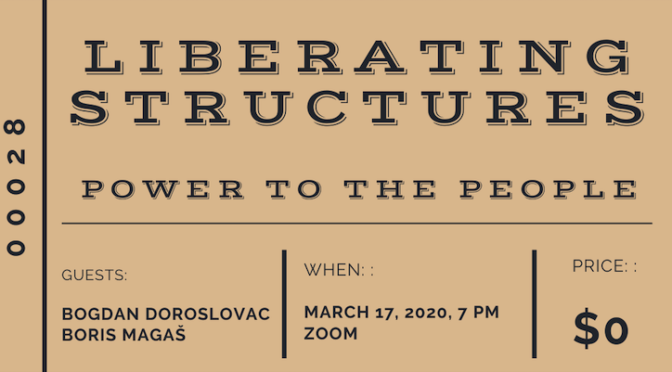 Liberating structures - Power to the people