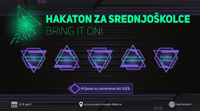 Hakaton za srednjoškolce