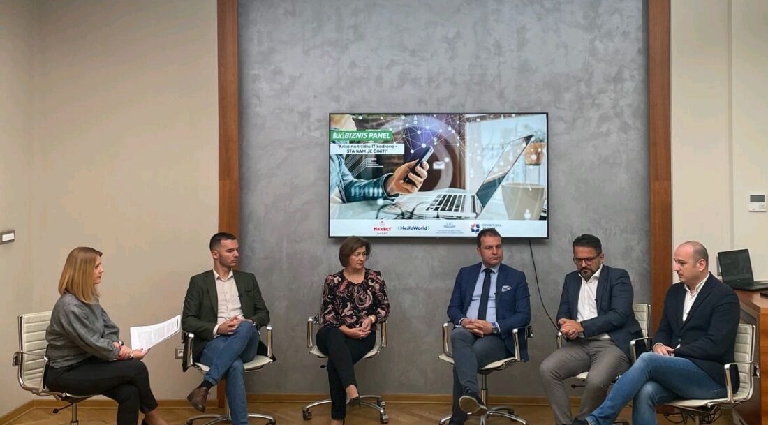 Marko Vučetić ispred sajta HelloWorld na Blic Biznis panelu: IT sektor neće doživeti "opipljive" promene u 2022.