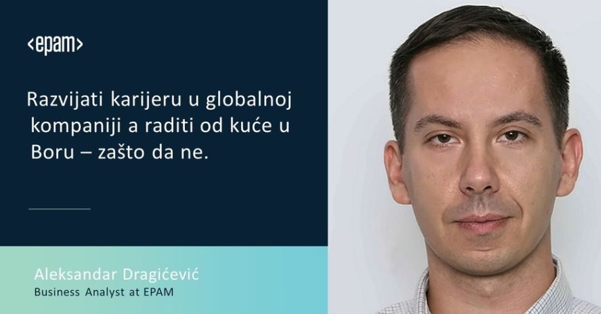 Intervju sa EPAMovcem: Aleksandar Dragićević (business analyst)