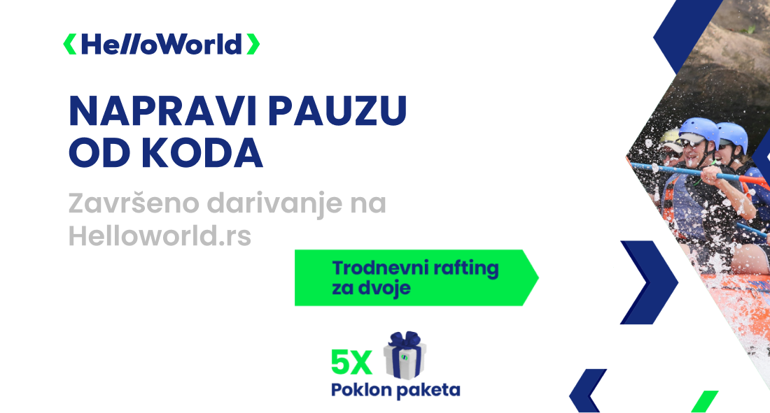 Završeno darivanje na Helloworld.rs