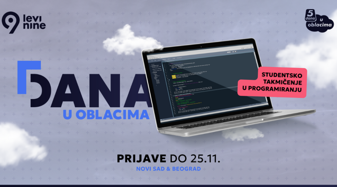 Hakaton 5 dana u oblacima – prilika za nova znanja, iskustva i vredne nagrade